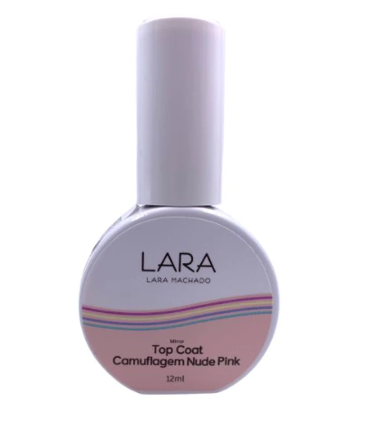 Top Coat Camuflagem Nude Pink