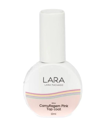 Top Coat Base Camuflagem Pink