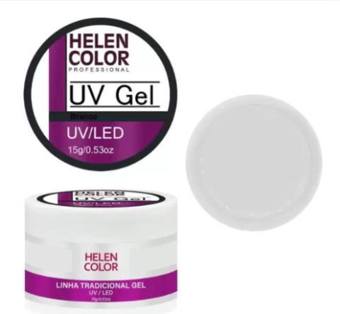 Gel Linha Tradicional Helen Color Branco