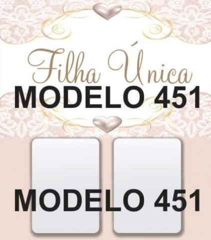 1.000 Cartelas para Adesivos