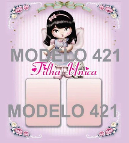 1.000 Cartelas para Adesivos