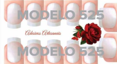 100 Cartelas Para Adesivos