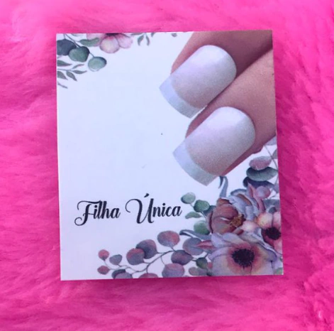 100 Cartelas Para Adesivos