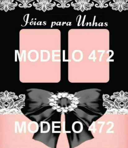 100 Cartelas Para Adesivos