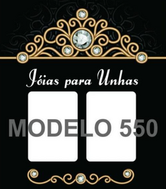 100 Cartelas Para Adesivos