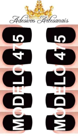 100 Cartelas Para Adesivos