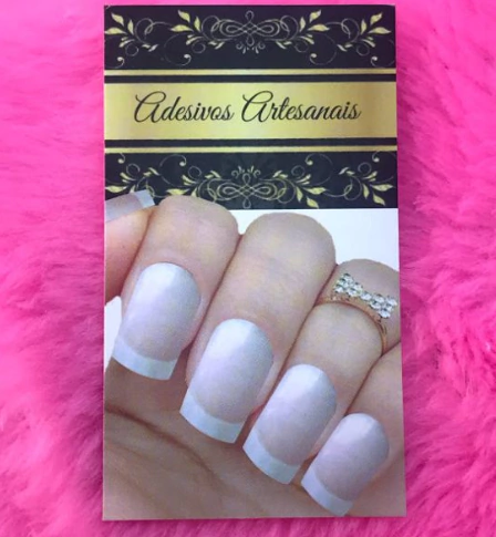 100 Cartelas Para Adesivos