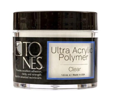 Pó Acrílico Clear Com Glitter Tones 40g