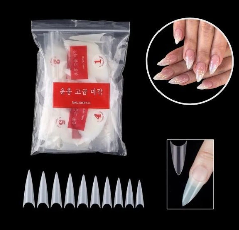 Pacote Tips Almond Pequena