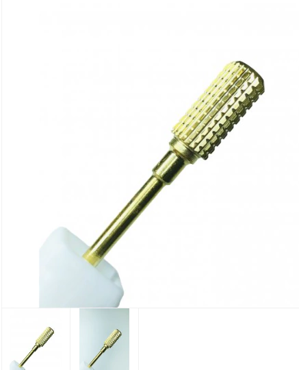 Broca De Tungstênio Com Banho De Ouro