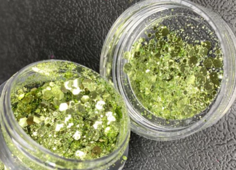 Pote Glitter Flocos Grandes