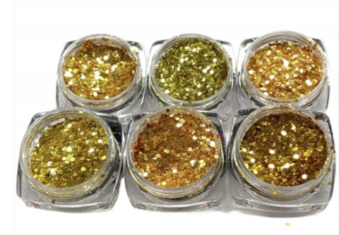 Coleção Dourados Flocos Mix