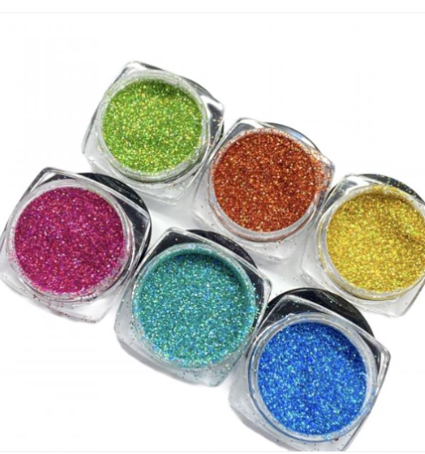 Coleção Glitters Ultra Finos Holográficos