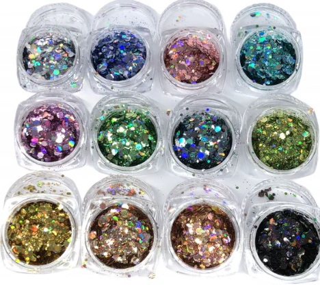 Coleção Metalic Flocos