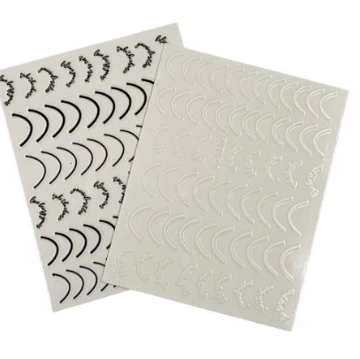 Adesivo Curva Com Escrita