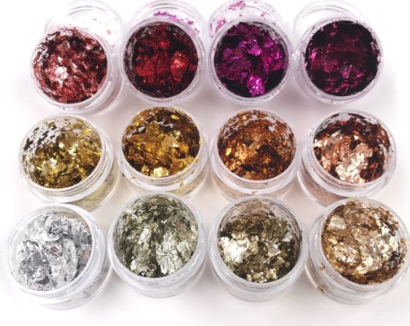 Coleção Folha de Ouro com 12 unidade