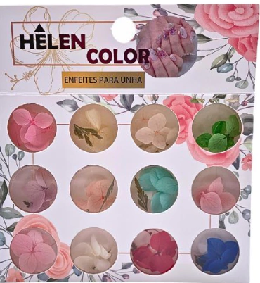 Flor seca Helen Color c/12