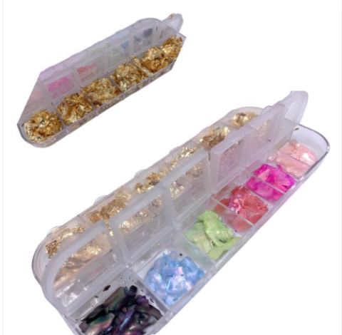 Estojo Madre Perola + Folha De Ouro