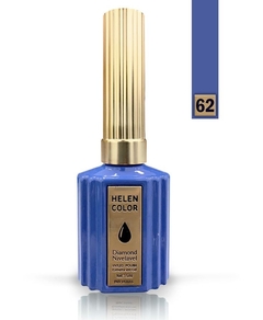 Caixa De Esmaltes Azul Nivelável Luxo Helen Color