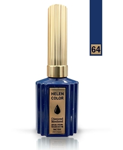 Caixa De Esmaltes Azul Nivelável Luxo Helen Color - loja online