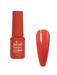 Esmalte Em Gel Real Love 3 em 1 - Dhy Unhas