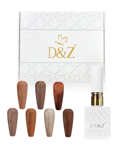 Caixa Coleção Cacau Esmaltes + Brinde Mostruário - Dhy Unhas