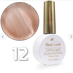 Esmalte Em Gel Refletivo Glitter Olho De Gato 10ml Real Love - comprar online