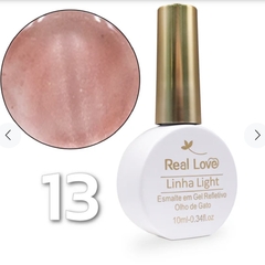 Esmalte Em Gel Refletivo Glitter Olho De Gato 10ml Real Love na internet
