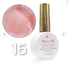 Imagem do Esmalte Em Gel Refletivo Glitter Olho De Gato 10ml Real Love