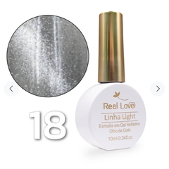 Esmalte Em Gel Refletivo Glitter Olho De Gato 10ml Real Love - comprar online