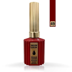 Caixa De Esmaltes Vinho Nivelável Luxo Helen Color na internet