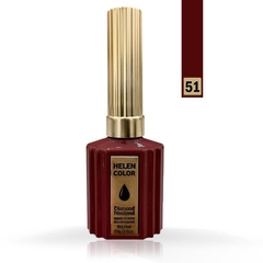 Caixa De Esmaltes Vinho Nivelável Luxo Helen Color