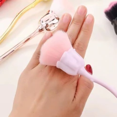 Pincel Rosas Pom Pom Tira Pó - comprar online