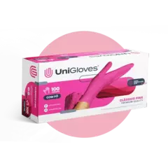 Caixa De Luva Unigloves Clássico Pink Premium - comprar online