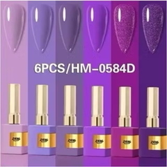 Caixa Coleção Esmaltes Em Gel Zem - comprar online