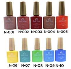 1 Esmalte Bella Rosa Tampa Dourada