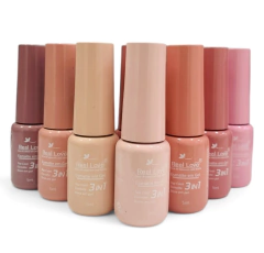Esmalte Em Gel Real Love 3 em 1
