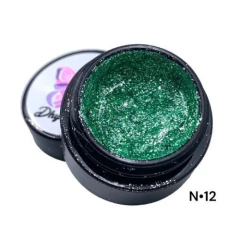 Gel Metálico Gel Paint Pintura de Unhas 10g