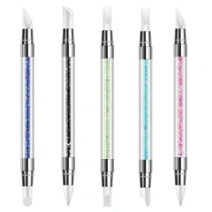 Kit Pincéis Texturizadores De Silicone Gel Nail Art - loja online
