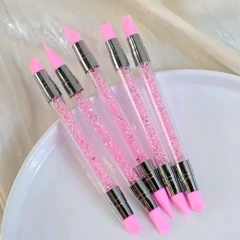 Pincéis Texturizadores De Silicone Gel Nail Art - loja online