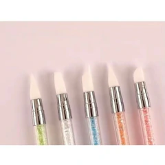 Pincéis Texturizadores De Silicone Gel Nail Art