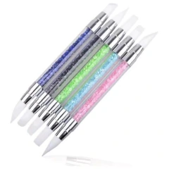 Kit Pincéis Texturizadores De Silicone Gel Nail Art - comprar online