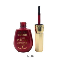 Esmalte em Gel Helen Color Diamante Espelho Vermelho 15ml