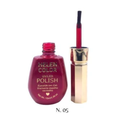 Esmalte em Gel Helen Color Diamante Espelho Vermelho 15ml - comprar online