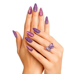 Unhas Postiças Almond Olho de Gato Diversas Cores - Real Love - comprar online