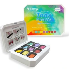 Gel Paint Paleta de Cores Dafu | Tinta em Gel para Nail Art - comprar online