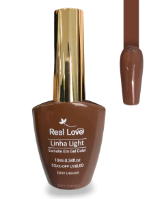 Esmaltes Em Gel Real Love Coleção Marrom