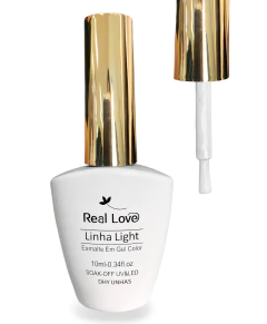 Esmalte Em Gel Coleção Francesa Perfeita Real Love - Dhy Unhas