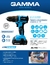 Taladro atornillador a batería en kit - G12404KAR - Multienergy GAMMA - comprar online