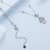 Collar Hamsa - Pearl & Ruby
